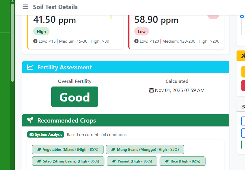 Farm Suitability Mapping System